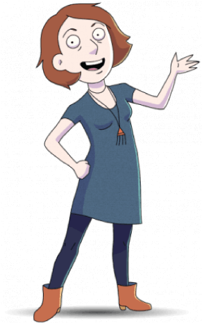 Michele Koch Voice Artist contact caricature